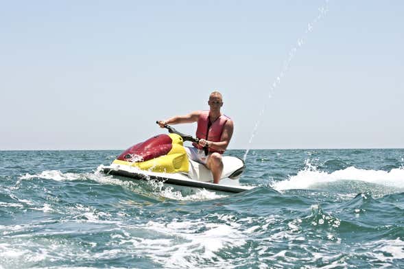 Excursión en moto de agua por la bahía de Alcudia
