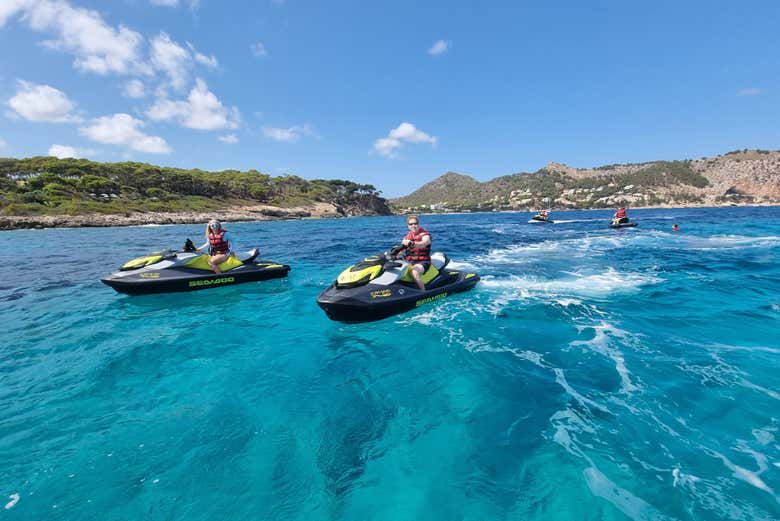 Tour en moto de agua