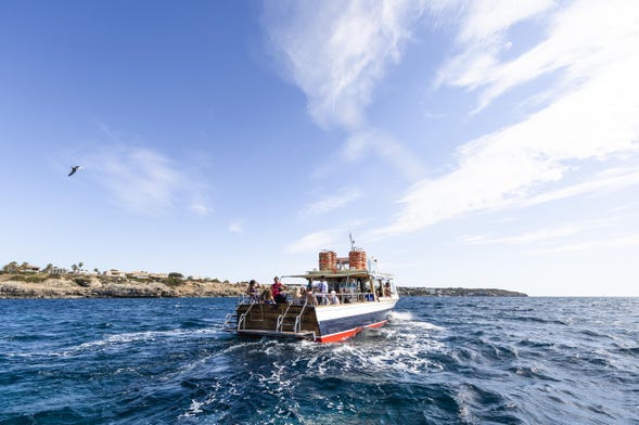 Paseo en barco por la bahía de Palma