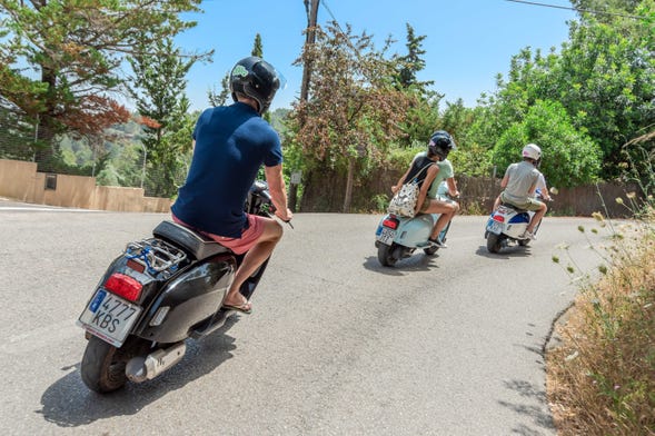 Alquiler de moto en Palma de Mallorca