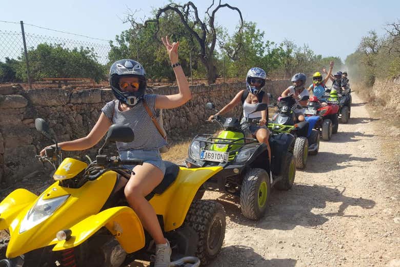Tour en quad por el campo