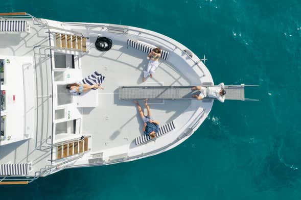 Paseo en barco por la bahía de Palma