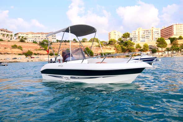 Alquiler de barco sin licencia en Santa Ponsa
